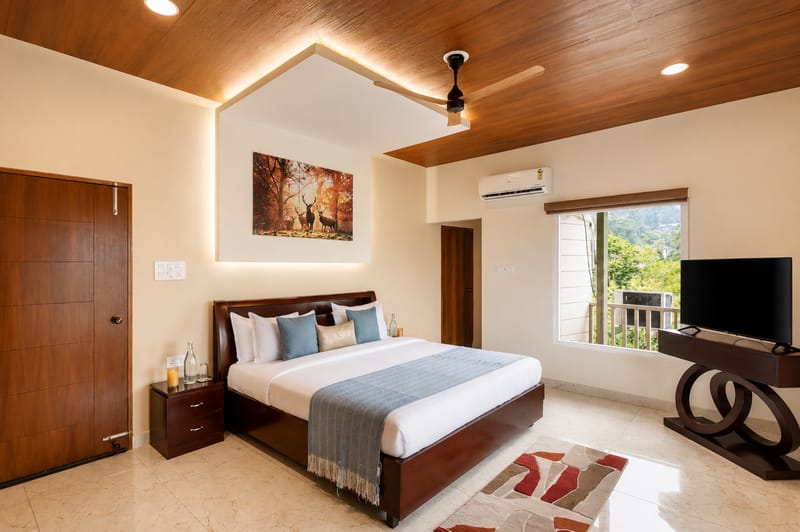 Karinya Villas Fern| Scenic Hill View 1-BHK Villa With Sit Out ,  Shared Gazebo and Garden – photo 9