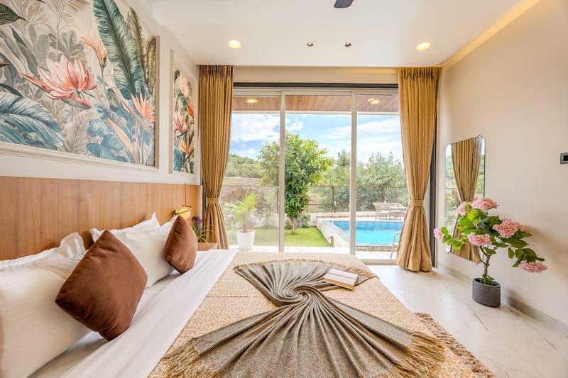 SK Villa | 4-BHK Retreat with Private Pool, Sit-Out & 360° Panoramic Views, Near Korigad Fort – photo 21