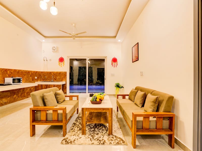 Vijeta Farms | 3-BHK With Private Pool, Lawn, Terrace & Bonfire  – photo 27