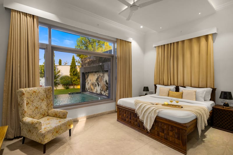 Kuber Vatika | 6-BHK Pet-friendly Villa with Private Pool and Garden Sit Out Area – photo 15