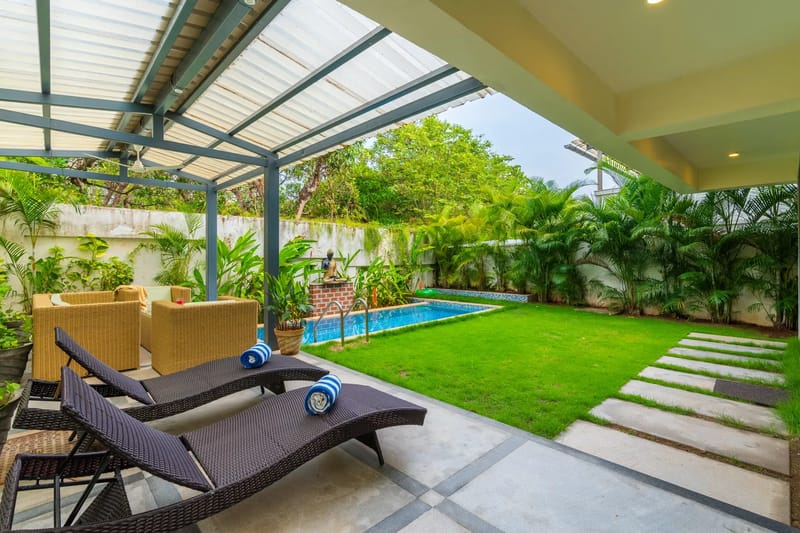 Azalea | Pet-friendly 3-BHK Villa With Private Pool, Garden & Bar – photo 12