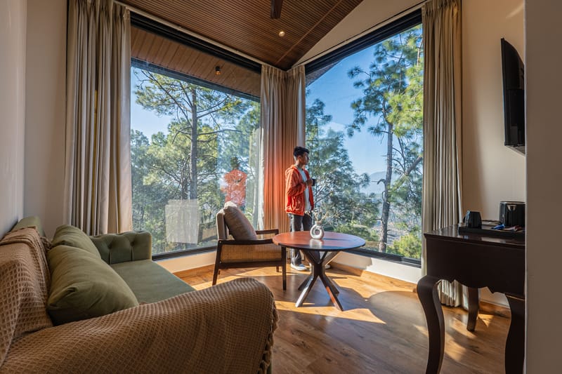 The Unwind Chalet:  Boho Bliss Suite – photo 9