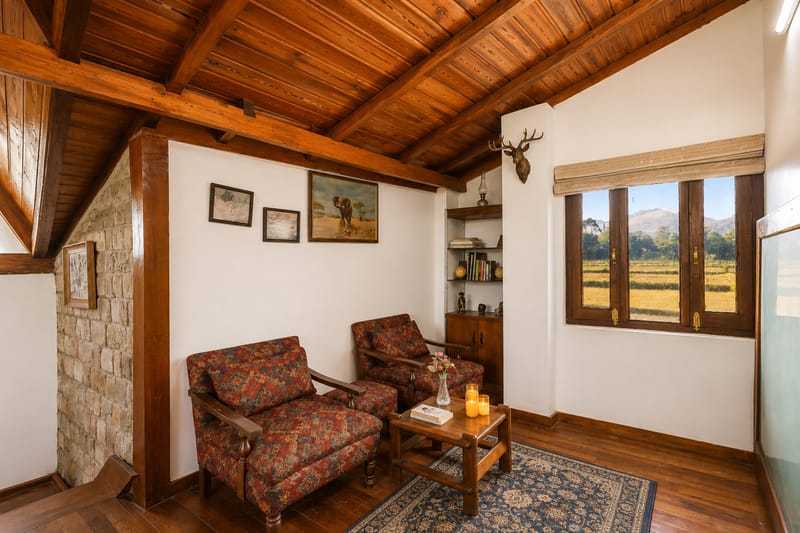 Dhela Jungle Retreat Cobblestone | Pet- Friendly Duplex 2-BHK in a Mini Resort with Shared Pool Near Jhirna Safari Zone – photo 10