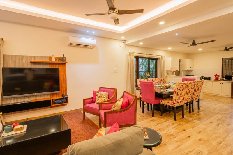 Villa Anasa | 4-BHK | Pvt Pool | Garden | Outdoor Sitting Area – photo 17