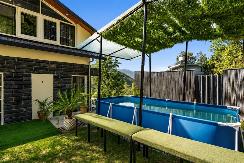 Gable Pine Peaks | Pet-friendly 5-BHK Apartment With Pvt Sit-out Area, Plunge Pool & Lawn Amid Mountains – photo 36