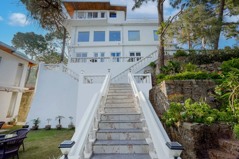 Stars and WindSongs | 1 Suite with Summer Pool, Private Balcony, Garden, Games, Restro & Hill Views – photo 45