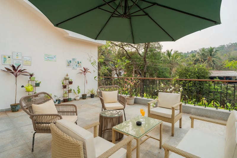 Cavalo Marinho | 3-BHK Boho Retreat with Private Pool & Terrace – photo 25