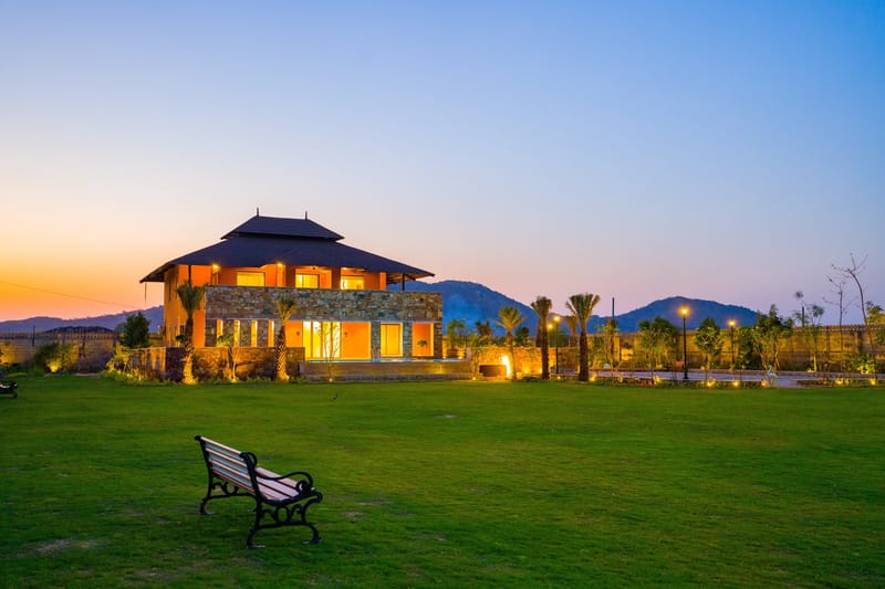 The Kanota Retreat | 4-BHK Villa Near Kanota Dam With Private Pool & Stunning Hill Views – photo 17