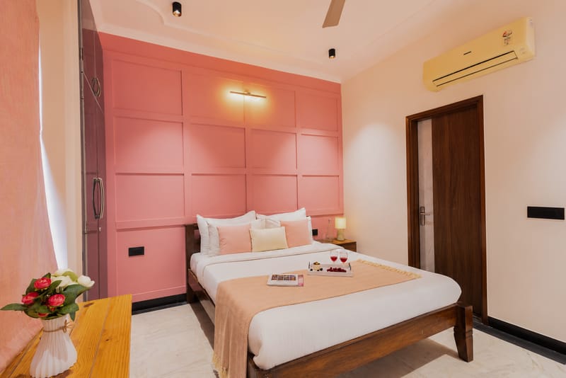 Autum Villa | Pet-friendly 4-BHK Villa with Private pool with rain curtain, Game Zone, Indoor Bar and Garden – photo 21