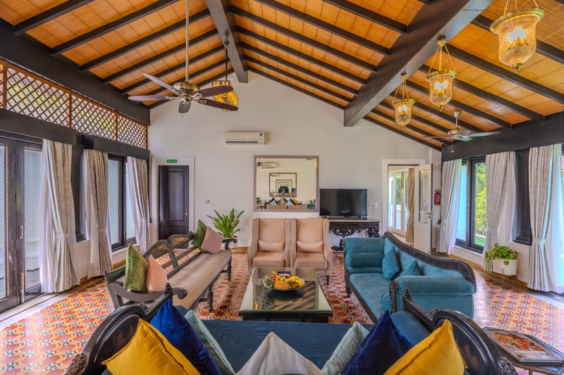 Villa Seine | Indo-Portuguese 3-BHK villa with Private pool Near Candolim Beach & Coconut Tree Road Marra – photo 7