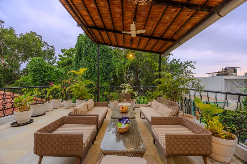 Elysium Villa | Portuguese-Inspired 3-BHK Villa With Jacuzzi, Pool & Gazebo near Vagator Beach – photo 23