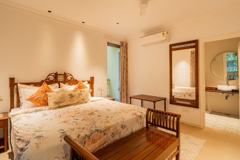 Kensho Daisy | Serene 5-BHK Villa With Private Pool, Common Pool, & Lift; Near Popular Beaches – photo 36