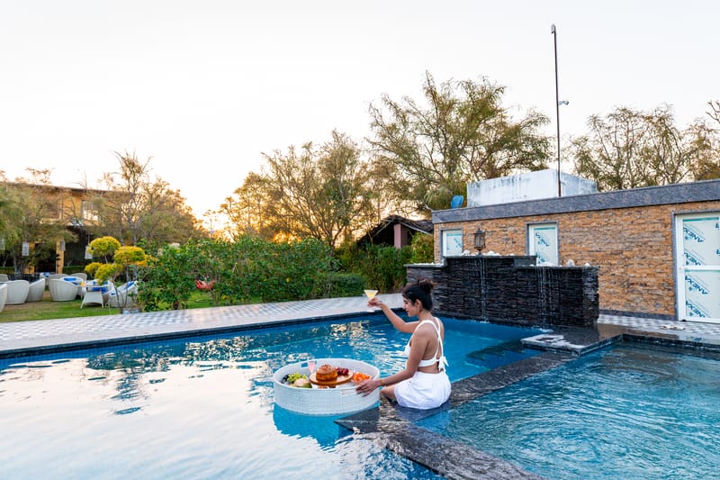 Krishna Serenity Villa | Pet-friendly 7-BHK Farmhouse with Private Pool, Gazebo and Garden, & Rajasthani Dhani – photo 42