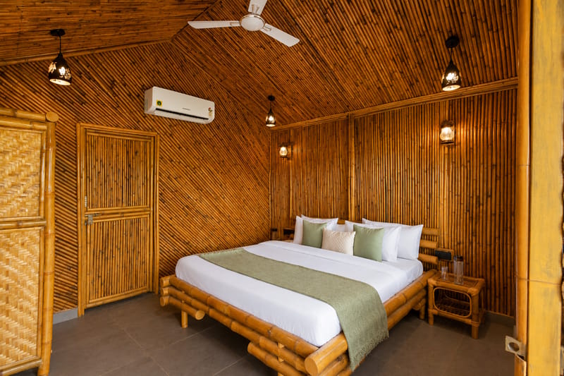Fernwood | 6-BHK Stone-Clad Estate with Bamboo Cottages, Private Pool, Gazebo & Terrace Garden – photo 30
