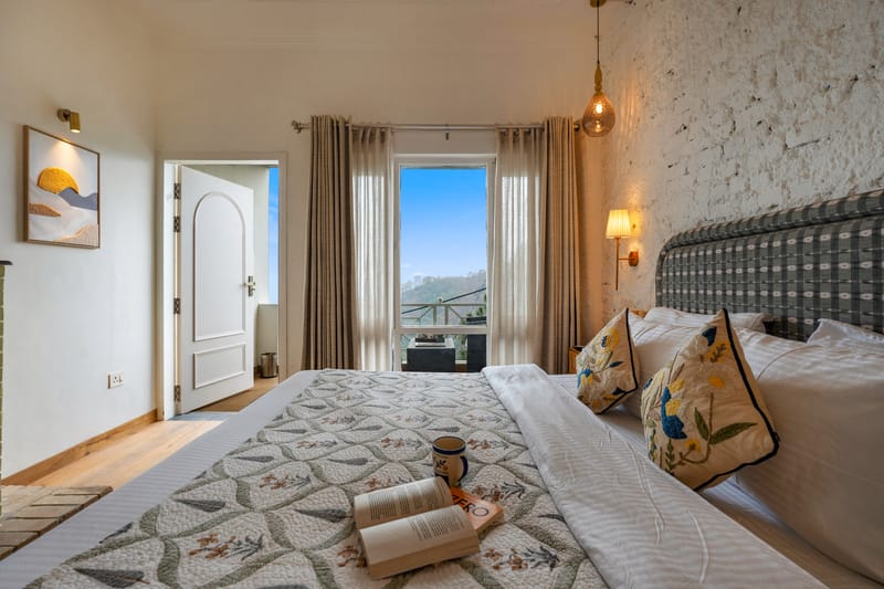 Beyond the Curb | 3- BHK Villa with Private Jacuzzi, Open-air Terrace & Hill Views – photo 18