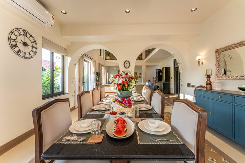 Casa Bonita | 4 BHK with Private Pool, Gazebo, and Patio Area| Close to Candolim Beach – photo 11