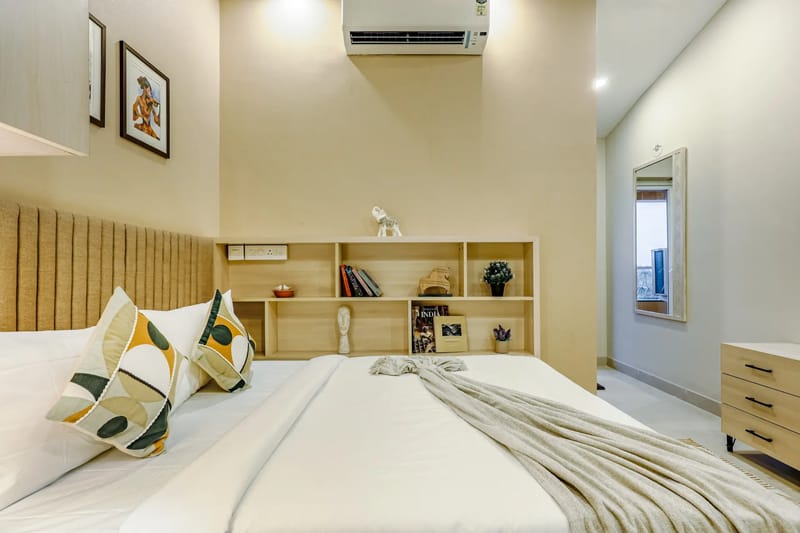 Veera Marina | Charming 3-BHK Apt Near Candolim Beach With Common Pools & Lift  – photo 37