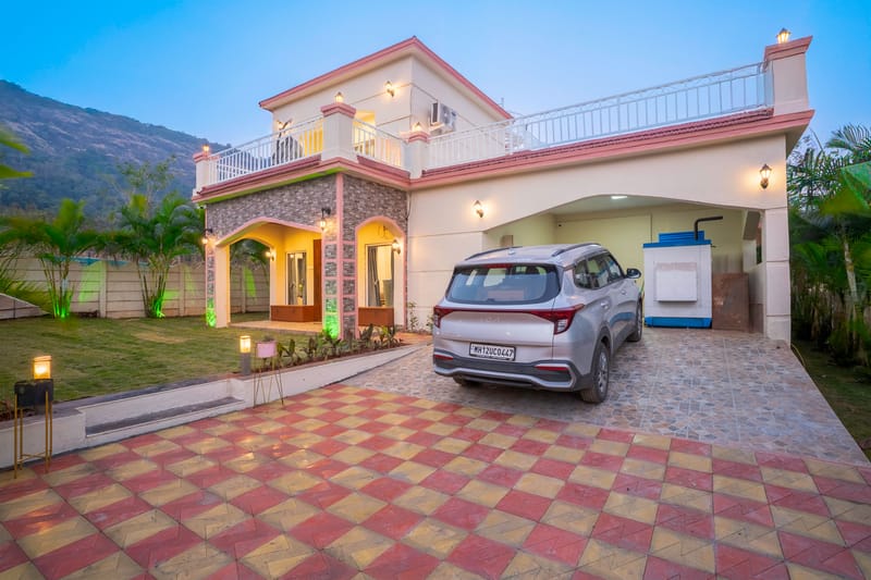 Lavender Crest | Pet- friendly 4-BHK Villa With Private Pool , Garden Area,  and Outdoor seating | Near Bhimashankar Walls Trek – photo 58