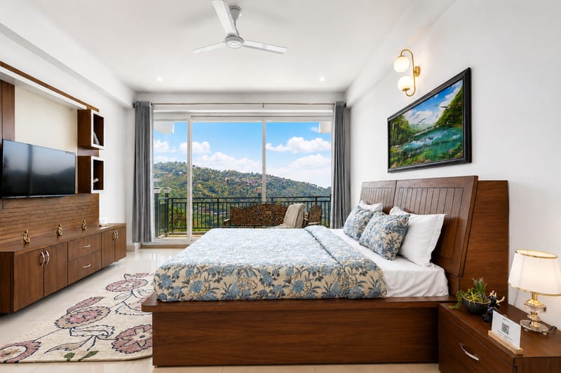 Mist & Manor Cedar | Pet-friendly 3-BHK Apartment with Shared Game Zone, Outdoor Seating & Scenic Views – photo 26