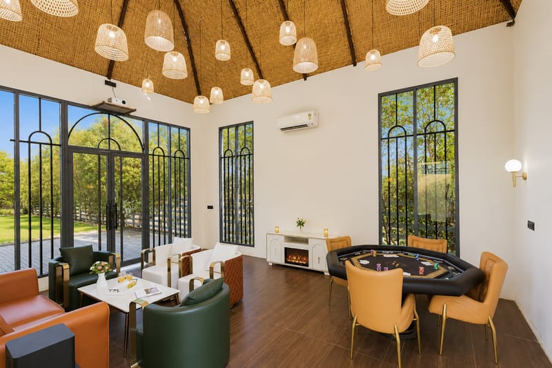 Autum Villa | Pet-friendly 4-BHK Villa with Private pool with rain curtain, Game Zone, Indoor Bar and Garden – photo 4