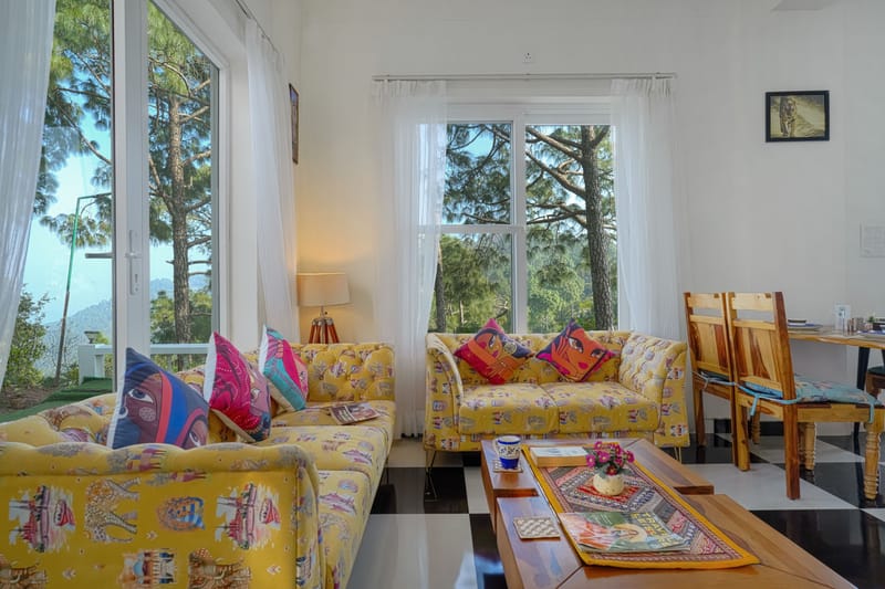 Stars and WindSongs | 1 Suite with Summer Pool, Private Balcony, Garden, Games, Restro & Hill Views – photo 18