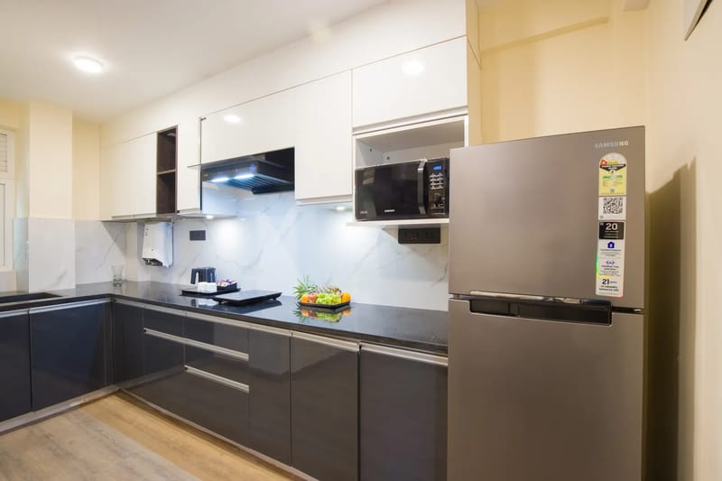 Baljees Melville Utopia Apartments | 1-BHK | Kitchen | Lift  – photo 6