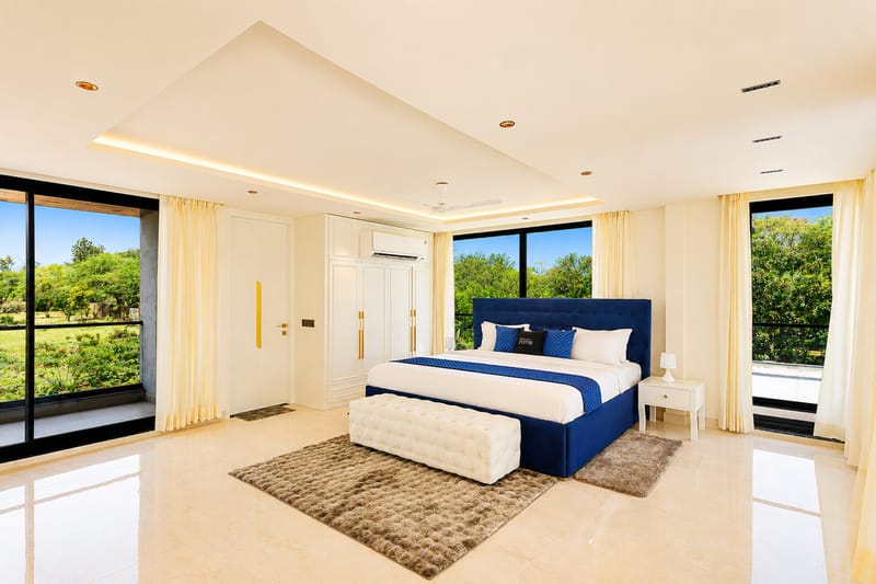 ASK Farms | Refined 4-BHK villa with Theatre Lounge, Pool & Fire BBQ Deck  – photo 24