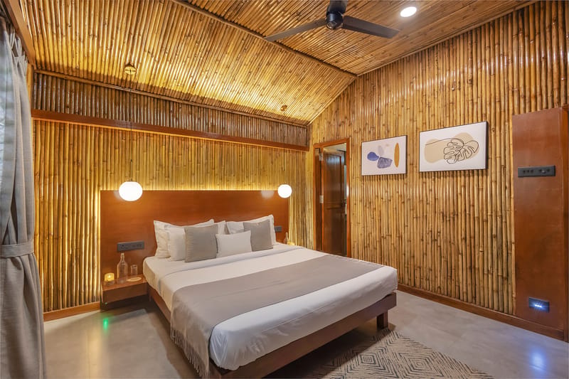 Timber Standard Suite | Pet-friendly Bamboo Cottage with Pvt Sit-Out Area & Shared Dining – photo 16