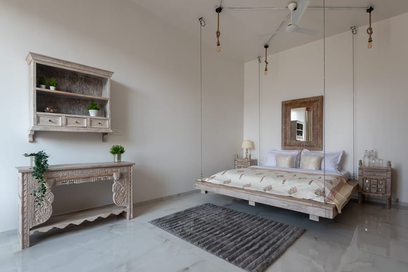 White House |  3-BHK Villa With panoramic Hill Views, Glass Room, Outdoor Pool & Dam nearby – photo 17