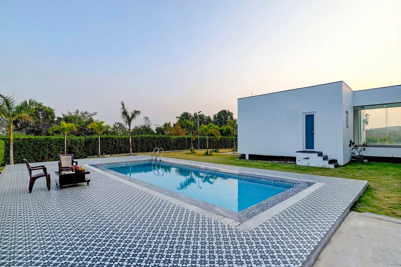 Amaltas | 4 BHK Countryside Hideaway With Pvt Pool, Lush Garden & 360 Aravalli Views – photo 27