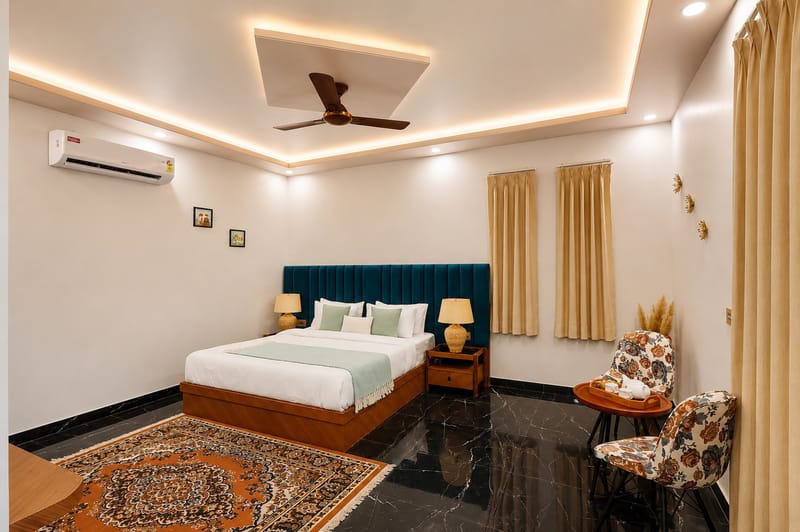 Gold Palm Granola | Elegant Room in a Serene Resort with Shared Pool, Dining, & Garden | Near Popular Tourist Attractions – photo 28