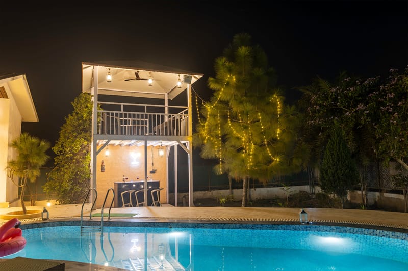 Vedaaz Farms | Pet-friendly 4-BHK Farmhouse With Private Outdoor Pool and Garden area – photo 26
