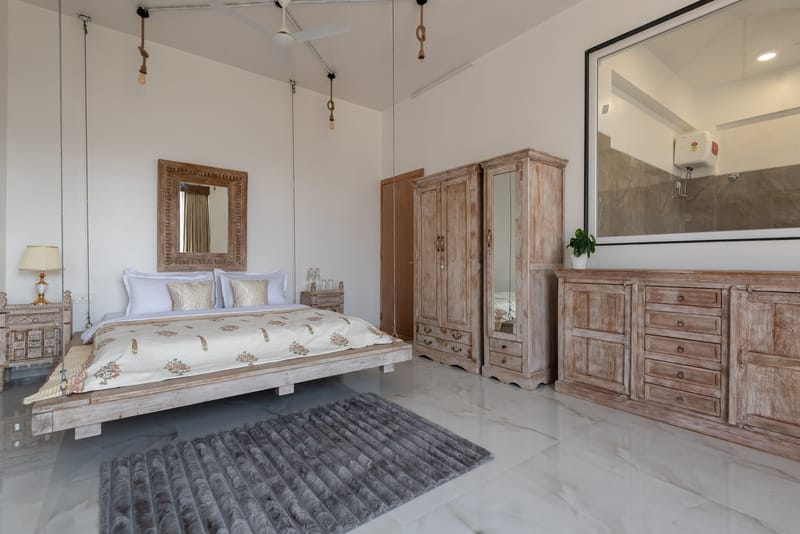 White House |  3-BHK Villa With panoramic Hill Views, Glass Room, Outdoor Pool & Dam nearby – photo 29
