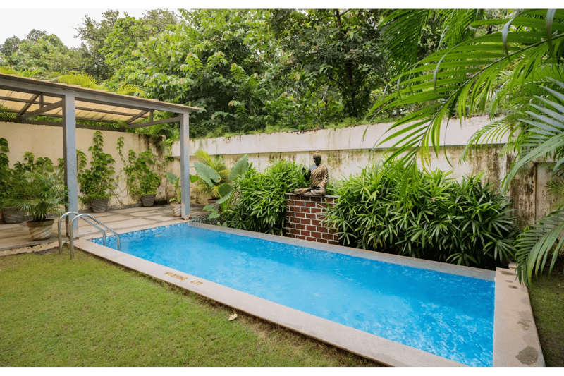 Villa Anasa | 4-BHK | Pvt Pool | Garden | Outdoor Sitting Area – photo 7