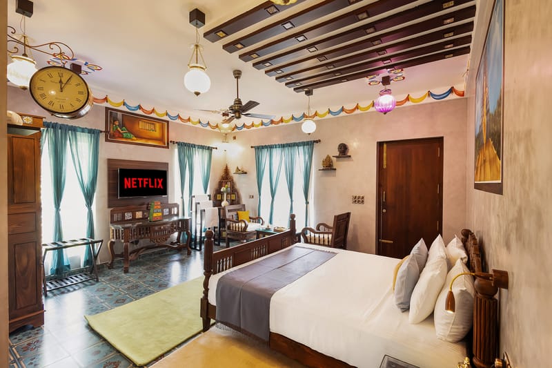 Vintage Retreat | 5-BHK Riverfront Heritage Villa With Speed Boat, Ayurvedic Spa & Cultural-Themed Rooms Near Malayattoor – photo 29