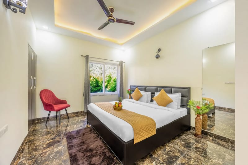 Kingdom Heartz | Elegant Pet-friendly 2-BHK Apartment With Balcony, Common Pool, Common Garden & Restaurant  – photo 15