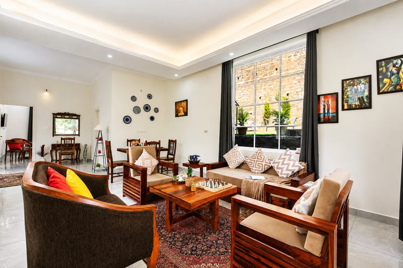 Gamble Pine Ridge | Pet-friendly 2-BHK Apartment With Shared Plunge Pool & Lawn Amid Mountains – photo 6