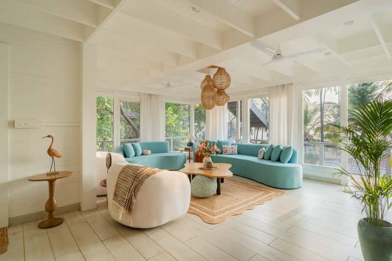 House of Neptune | 3-BHK Retreat with Gazebo & Bar | 10 mtrs from Ashwem Beach – photo 25