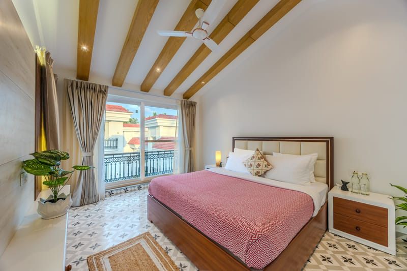 Mistwood Villa | Serene 4 BHK Retreat with Private Pool, Terrace Lounge, Elegant Living Spaces & Outdoor Seating – photo 17