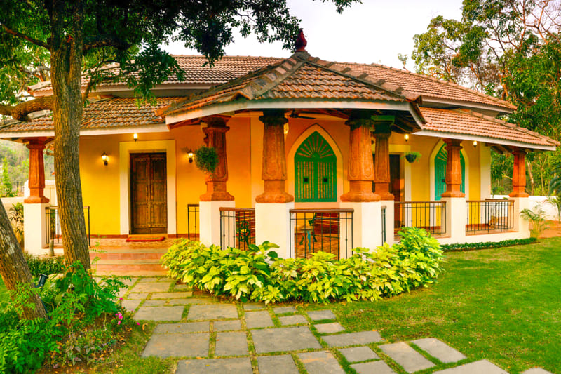 Terra Rosa | Portuguese-styled 4-BHK Villa With Private Pool, Garden, Veranda & Sit-out Area – photo 1