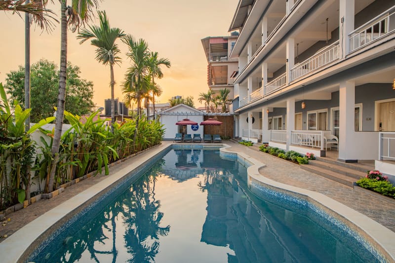 Gracias Bleu | 1-Room Retreat With Sea Views, Common Pool, & Restro Close to Ashwem Beach – photo 2