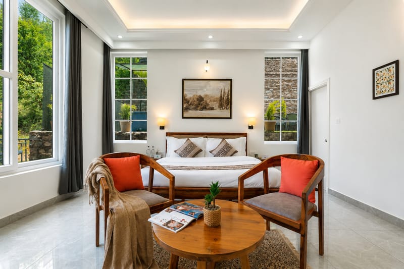Gable Pine Peaks | Pet-friendly 5-BHK Apartment With Pvt Sit-out Area, Plunge Pool & Lawn Amid Mountains – photo 15