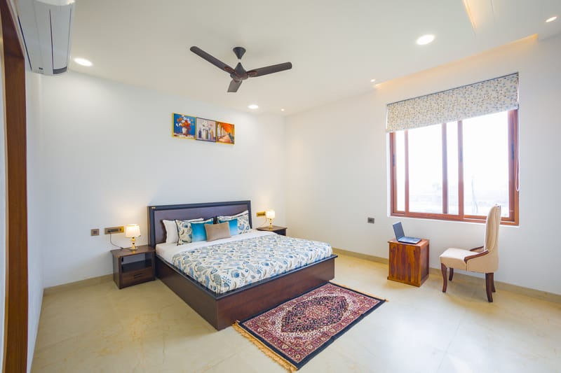 Lush Haven | Chic 4-BHK Retreat with Private Pool, Terrace & Landscaped Garden | Pet-friendly – photo 18