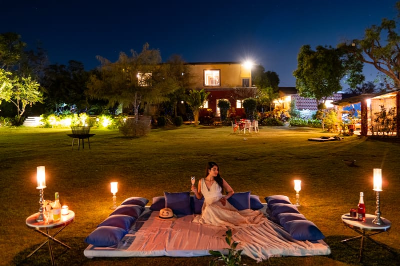 Krishna Serenity Villa | Pet-friendly 7-BHK Farmhouse with Private Pool, Gazebo and Garden, & Rajasthani Dhani – photo 12