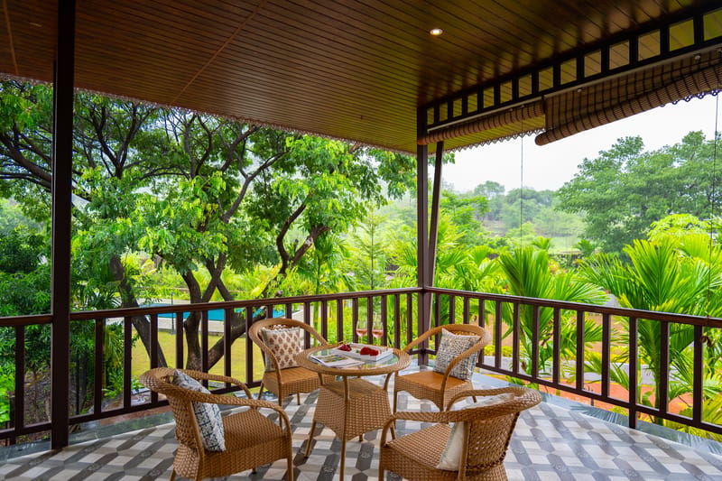 Aaraa Villa | 4-BHK Luxury Villa with Private Pool, Home Theatre & Panoramic Hill – photo 37