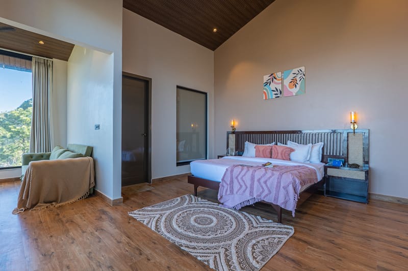 The Unwind Chalet:  Boho Bliss Suite – photo 17