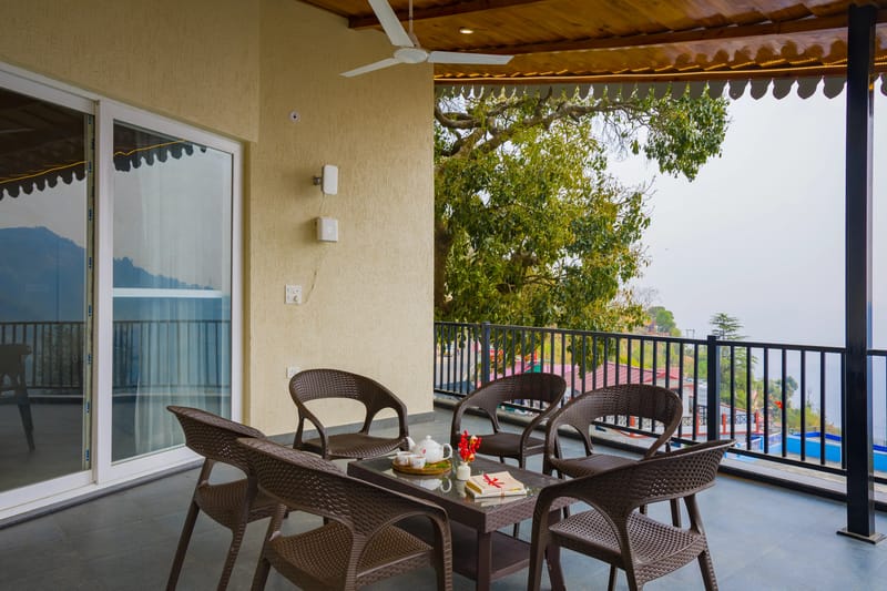 Twin Chalets | 4-BHK  Pet-friendly Escape With Valley-facing lawn, Terrace & 2 Living Rooms – photo 8