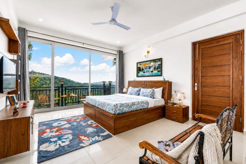 Mist & Manor Cedar | Pet-friendly 3-BHK Apartment with Shared Game Zone, Outdoor Seating & Scenic Views – photo 19