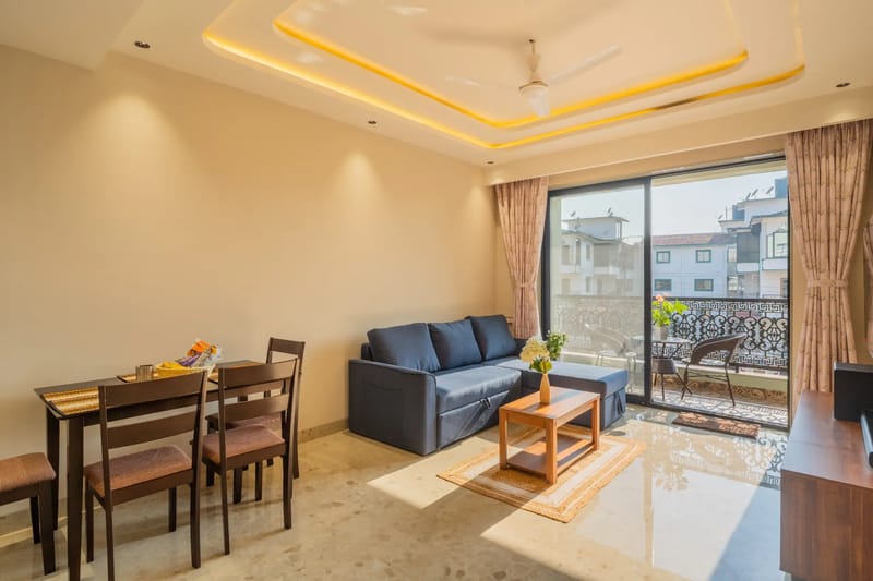Kamerios Maris | 1-BHK | Jacuzzi | Common Rooftop Pool | Lift  – photo 10