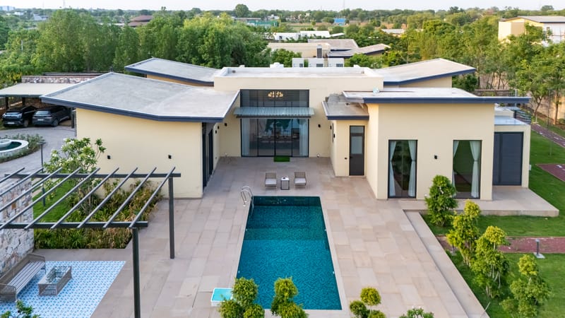 El Bosque | Spacious 4-BHK Villa With Private Pool, Garden & Open-air theater setup – photo 45